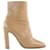 Michel Perry Boots 36 Beige Leather  ref.646872