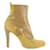 Longchamp Boots 38 Yellow Leather  ref.646880