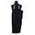 Lanvin dress 38 Black Wool  ref.646888