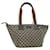 GUCCI Sherry Line GG Canvas Tote Bag White Navy Red Auth yt897 Navy blue Cloth  ref.647037