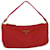 PRADA Pochette Accessoire Nylon Rouge Auth yk4936  ref.647099