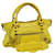 BALENCIAGA City Bag Hand Bag Leather 2way Yellow Auth am2767g  ref.647138