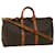 Monogramma Louis Vuitton Keepall Bandouliere 50 Borsa Boston M41416 LV Auth yt891 Tela  ref.647165