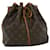LOUIS VUITTON Monogram Petit Noe Shoulder Bag M42226 LV Auth bs1837 Cloth  ref.647226