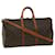 Louis Vuitton Monogram Keepall Bandouliere 50 Bolsa Boston M41416 Punto de autenticación LV377 Monograma Lienzo  ref.647285