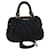 Miu Miu MiuMiu Matelasse Hand Bag Leather 2way Black Auth fm1623  ref.647290