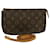 Louis Vuitton Pochette Accessoires Brown Cloth  ref.647397