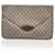 Gucci Portadocumenti vintage in tela con monogramma beige  ref.647657