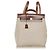 Hermès Zaino Hermes Brown Herbag Canvas Marrone Beige