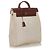 Hermès Zaino Hermes Brown Herbag Canvas Marrone Beige - vista 2