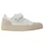 Ami Paris Low-Top-ADC-Sneaker in Weiß/Multi-Leder Mehrfarben  ref.647848