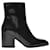 Aeyde Leandra Ankle Boots in Black Leather  ref.647858