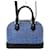 Louis Vuitton Alma Blue Leather  ref.648113
