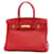 Hermès HERMES BIRKIN 30 Red Leather  ref.648164