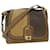 FENDI Shoulder Bag Leather 2way Brown Auth bs1981  ref.648410