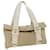 FENDI Zucchino Canvas Shoulder Bag Beige Auth bs1980 Cloth  ref.648447