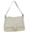 FENDI Mamma Baguette Shoulder Bag Leather White Auth bs1984  ref.648569