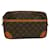 Louis Vuitton Monogram Compiegne 28 Clutch Bag M51845 LV Auth fm1586 Cloth  ref.648609