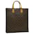 LOUIS VUITTON Monogram Sac Plat Hand Bag M51140 LV Auth rd2749 Cloth  ref.648639