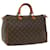 Louis Vuitton Monogram Speedy 35 Hand Bag M41524 LV Auth 31243 Cloth  ref.648643