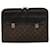 Louis Vuitton Porte Documents Black Cloth  ref.648706