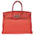 Hermès HERMES BIRKIN 35 Red Leather  ref.648805