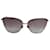 logotipo de óculos de sol dior DIOR SOCIETY 1 DDB86 Rosa Dourado Metal  ref.241084