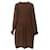 Dior Dresses Brown Wool  ref.647661