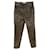 Fendi Pants, leggings Brown Cotton  ref.648652