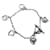 Yves Saint Laurent Bracelet Silvery Silver  ref.648678