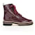 Repetto Ankle Boots Dark red Patent leather  ref.648924