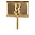 Yves Saint Laurent Sac à bandoulière en cuir YSL Gold Classic Kate Tassel Veau façon poulain Doré  ref.648936