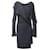 Vivienne Westwood Red Label Wrap Midi Dress in Black Viscose Cellulose fibre  ref.649008