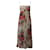 Vestido midi palabra de honor Cassia de Zimmermann en lino con estampado floral  ref.649032