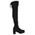 Stuart Weitzman Knee High Boots in Black Suede  ref.649036