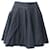 Alaïa Minifalda plisada Alaia de algodón negro  ref.649037