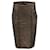 Gucci Mesh Pencil Skirt in Black Polyamide Nylon  ref.649039