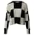 A.L.C EN.l.do. Jersey de punto de cuadros en algodón blanco y negro Multicolor  ref.649081