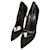 Loriblu Heels Black Leather  ref.649093