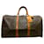 Louis Vuitton Brown Monogram Keepall 50 Cloth  ref.649189