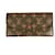 Louis Vuitton Emilie canvas monograma e carteira de couro vermelho envelope longo Marrom  ref.649196