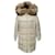 Weekend Max Mara Coats, Outerwear Eggshell Fur Polyamide  ref.649199