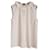 Schöne Chanel ärmellose Bluse T.36 Aus weiß Polyester  ref.649233