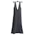 Céline by Phoebe Philo Runway vestido negro trompe l'oeil - Talla 36 fr. En muy buenas condiciones. Viscosa  ref.649415