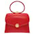 Hermès - Roja Cuero  ref.649489