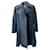 abrigo de cachemira Hermès Gris antracita  ref.649538