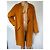 Autre Marque Caramel Deerskin Coat - view 7