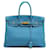 Hermès Birkin Blue Leather  ref.649872