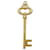 Tiffany & Co Tiffany&Co-Anhänger., "Tiffany-Schlüssel", gelbes Gold.  ref.649906