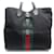 NEUF SAC A MAIN GUCCI 337069 SHERRY TOILE TECHNO NOIR CABAS TOTE HAND BAG  ref.650068